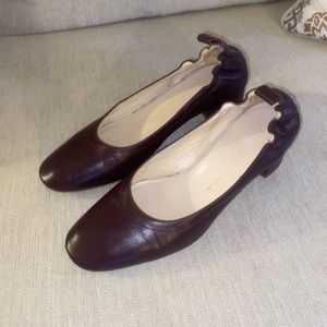 Everlane burgundy heels